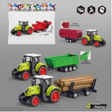 Інерційний трактор BabyToys 706-25, 4 види, пластик