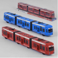 Инерционный трамвай BabyToys KX 905-13 с двумя цветами Инерционный трамвай BabyToys KX 905-13 с двумя цветами