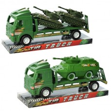 Военный трейлер BabyToys 614-618 инерционный для мальчика