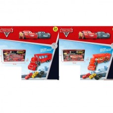 Инерционный трейлер BabyToys 826-120-145 с 3 машинками Инерционный трейлер BabyToys 826-120-145 с 3 машинками