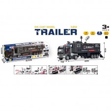 Инерционный трейлер BabyToys KLX 800-36 для мальчика Инерционный трейлер BabyToys KLX 800-36 для мальчика