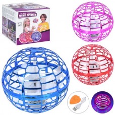 Игра 918 шар 9,5см, світло, 3 кольори, аккум, USB-зарядне, в кор-ці