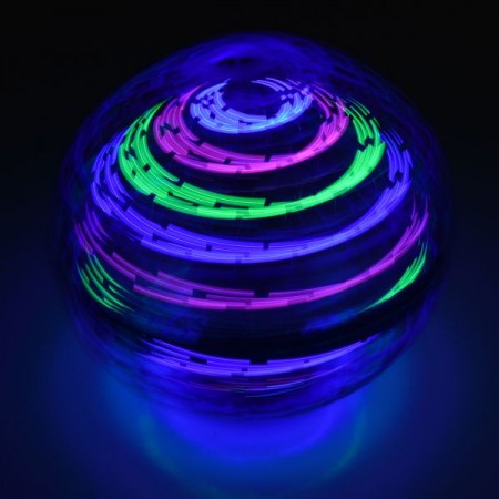 Игра JJ05401 шар-спинер, 8,5см, пульт, акум, свет, USBзарядное, 3 цвета, в коробке, 10,5-10-10см