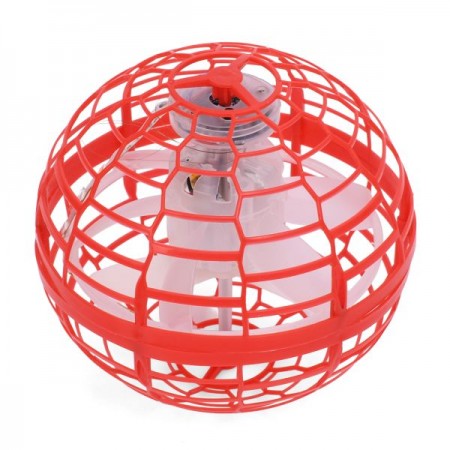 Игра JJ05401 шар-спинер, 8,5см, пульт, акум, свет, USBзарядное, 3 цвета, в коробке, 10,5-10-10см