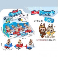 Набор инерционных самолетиков BabyToys 111-432, 12 штук