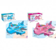 Самолет игрушка BabyToys 843AB со светом и музыкой Самолет игрушка BabyToys 843AB со светом и музыкой