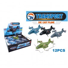 Металлический самолет BabyToys XG879-103 со звуком и светом Металлический самолет BabyToys XG879-103 со звуком и светом