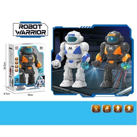 Робот BabyToys 8828 со звуками и подсветкой, движущийся