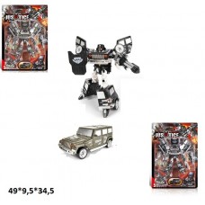Трансформер джип полиция BabyToys HF1101-1AB пластик
