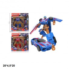 Трансформер-машинка BabyToys 986B пластиковый для мальчика