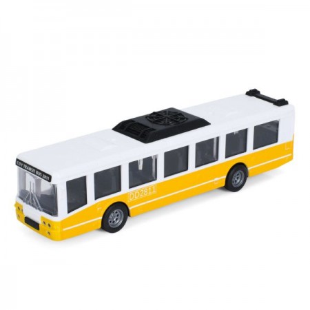 Автобус 6334 інерція, 16см, гумові колеса, 2 кольори, в кор-ці, 18-7-4,5см