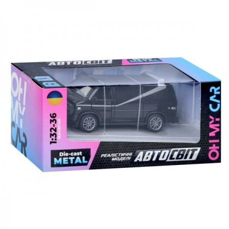 Автобус AS-2999 АвтоСвіт, 1:32-36, метал, інерц, 11см, відчиняються двері,гумові колеса, 3 кольори, в кор-ці Автобус AS-2999 АвтоСвіт, 1:32-36, метал, інерц, 11см, відчиняються двері,гумові колеса, 3 кольори, в кор-ці