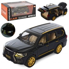 Джип AP-1707 АвтоСвіт, 1:24, метал, інерційний, 20см, звук, світло, відкриваються двері / капот / багажник, гумові колеса, на батарейках(таб) в коробці Джип AP-1707 АвтоСвіт, 1:24, метал, інерційний, 20см, звук, світло, відкриваються двері / капот / багажник, гумові колеса, на батарейках(таб) в коробці
