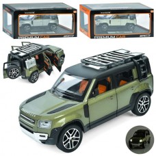 Джип AP-1833 АвтоСвіт,1:24, метал, інерц, 21см, відчиняються двері/капот/багажник, гумові колеса, звук, світло, 3 кольори, бат(табл)