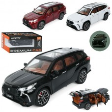 Джип AP-2041 АвтоСвіт,1:24,метал, інерц,21см,звук,світло,відчиняються двері/капот/багажник,гумові колеса, 3кольори, бат(табл), в кор-ці