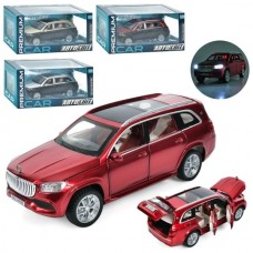 Джип AP-2042 АвтоСвіт, 1:32, метал, інерц, 16см, звук, світло, відчиняються двері/капот/багажник, гумові колеса, 4 кольори, на бат(табл), в кор-ці
