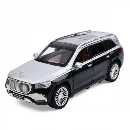 Джип AP-2067 АвтоСвіт,1:24, метал, інерц, 21см, відчиняються двері/капот/багажник, гумові колеса, звук, світло, 3 кольори, бат(табл)