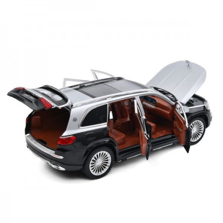 Джип AP-2067 АвтоСвіт,1:24, метал, інерц, 21см, відчиняються двері/капот/багажник, гумові колеса, звук, світло, 3 кольори, бат(табл)