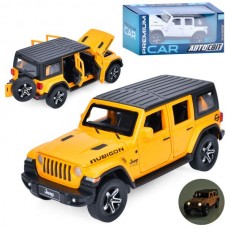 Джип AP-2080 АвтоСвіт, 1:32, метал, інерц, 15см,звук, світло, відчиняются двері/капот/багажник,2кольори,на бат(табл), в кор-ці