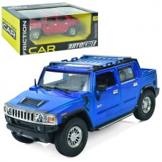 Джип AS-3012 АвтоСвіт, 1:24, HUMMER, інерц, 19см,гумові колеса, 2 кольори, в кор-ці