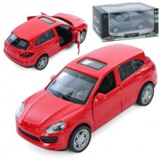 Джип AS-3027 АвтоСвіт, 1:43, Porsche Cayenne, метал, інерц, 11см, відчиняються двері, гумові колеса, 2 кольори, в кор-ці