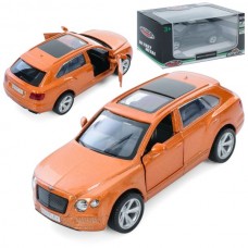 Джип AS-3057 АвтоСвіт, 1:45, Bentley Bentayga, метал, інерц, 11,5см, відчиняються двері, гумові колеса, 2 кольори, в кор-ці