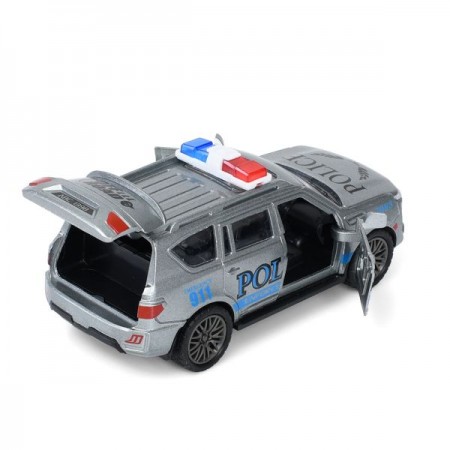 Джип AS-3215 АвтоСвіт, 1:32-36, метал, інерція, 12см, поліція, відчиняються двері/багажник, гумові колеса, 3кольори, в коробці, 15,5-7-8см Джип AS-3215 АвтоСвіт, 1:32-36, метал, інерція, 12см, поліція, відчиняються двері/багажник, гумові колеса, 3кольори, в коробці, 15,5-7-8см