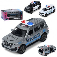 Металлический инерционный джип полиция AS-3215, 12см