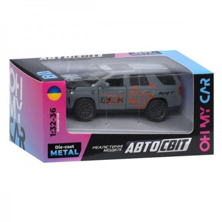 Джип AS-3216 АвтоСвіт, 1:32-36, метал, інерція, 12см, відчиняються двері/багажник, гумові колеса, 3кольори, в коробці, 15,5-7-8см Джип AS-3216 АвтоСвіт, 1:32-36, метал, інерція, 12см, відчиняються двері/багажник, гумові колеса, 3кольори, в коробці, 15,5-7-8см