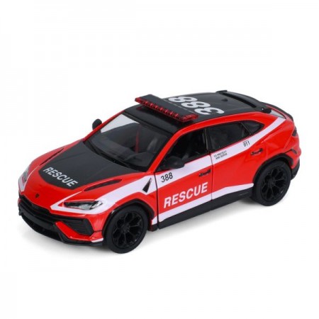 Джип KT5447WPR метал, інерція, 1:40, 12,5см, відчиняються двері, гумові колеса, 2 види (1 вид поліція), в кор-ці, 16-7-7,5см