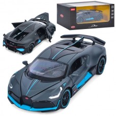 Машина 64210 Bugatti, 14см, інерція, 1:32, металева, двері та капот відкриваються, в коробці