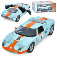 Машина 79641 1:24, Ford GT, метал, 19см, відкриваються двері,гумові колеса, в кор-ці Машина 79641 1:24, Ford GT, метал, 19см, відкриваються двері,гумові колеса, в кор-ці