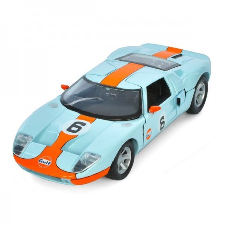 Машина 79641 1:24, Ford GT, метал, 19см, відкриваються двері,гумові колеса, в кор-ці Машина 79641 1:24, Ford GT, метал, 19см, відкриваються двері,гумові колеса, в кор-ці