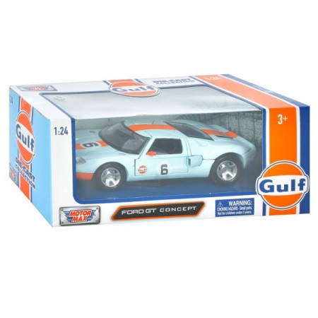 Машина 79641 1:24, Ford GT, метал, 19см, відкриваються двері,гумові колеса, в кор-ці Машина 79641 1:24, Ford GT, метал, 19см, відкриваються двері,гумові колеса, в кор-ці