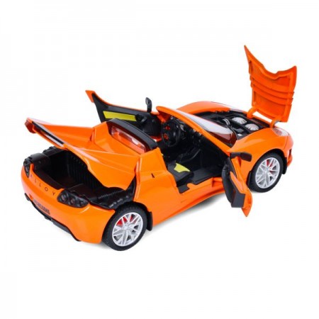 Машина 88K24N-B метал, інерц, 1:24, 20см,звук, світло, відчиняются двері/капот/багажник, заправка, 2кольори,на бат(табл), в кор-ці Машина 88K24N-B метал, інерц, 1:24, 20см,звук, світло, відчиняются двері/капот/багажник, заправка, 2кольори,на бат(табл), в кор-ці