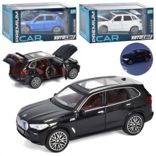 Машина AP-1755 АвтоСвіт, 1:32, метал, інерція, 16,5см, звук, світло, відчиняються двері/багажник/капот, гумові колеса, 3 кольори, на бат(табл), в кор-ці, 20-10-9см