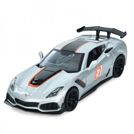 Машина AP-1924 АвтоСвіт, 1:24 2019 Corvette ZR1,метал, 19см, відкриваються двері, гумові колеса, в кор-ці Машина AP-1924 АвтоСвіт, 1:24 2019 Corvette ZR1,метал, 19см, відкриваються двері, гумові колеса, в кор-ці