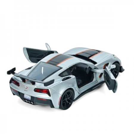 Машина AP-1924 АвтоСвіт, 1:24 2019 Corvette ZR1,метал, 19см, відкриваються двері, гумові колеса, в кор-ці Машина AP-1924 АвтоСвіт, 1:24 2019 Corvette ZR1,метал, 19см, відкриваються двері, гумові колеса, в кор-ці