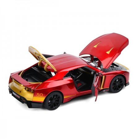 Машина AP-2053 АвтоСвіт, 1:24, метал, інерц, 20,5см, звук,світло,відчиняються двері, гумові колеса,4 кольори, бат(табл), в кор-ці
