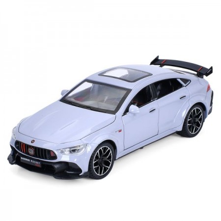 Машина AP-2099 АвтоСвіт, 1:24, метал, інерц, 21см, звук,світло, відчиняються двері/багажник/капот, гумові колеса, 3кольори, бат(табл), в кор-ці