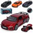 Машина AP-2108 АвтоСвіт, 1:32, метал, інерція, 15см, звук, світло, відчиняються двері/багажник/капот, гумові колеса, підставка, 4 кольори, на бат(табл), в коробці,18-9-9см