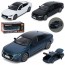 Машина AP-2123 АвтоСвіт, 1:24, метал, інерція, 21см, звук, світло, відчиняються двері/багажник, гумові колеса, 3кольори, бат(табл), в коробці, 25,5-11-12,5см