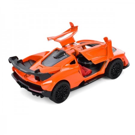 Машина AS-2972 АвтоСвіт, 1:36, метал, інерція, 12,5см, відчиняються двері, гумові колеса, 2види по 2 кольори, в коробці, 15,5-7-7см