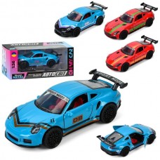 Машина AS-2976 АвтоСвіт, 1:36, металл, инерция, 12,5см, открываются двери, резиновые колеса, 2вида по 2 цвета, в коробке, 15,5-7-7см