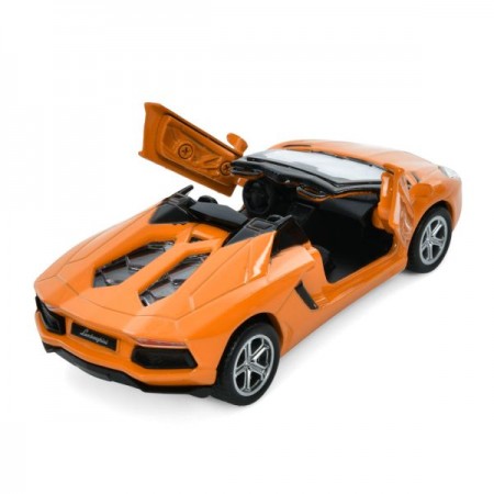 Машина AS-3034 АвтоСвіт, 1:43, Lamborghini, метал, інерц, 11см, відчиняються двері, гумові колеса, 2 кольори, в кор-ці