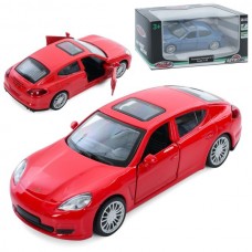 Машина AS-3048 АвтоСвіт, 1:43, Porsche Panamera S, метал, інерц, 11см, відчиняються двері, гумові колеса, 2 кольори, в кор-ці