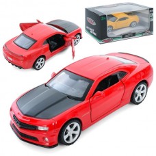 Машина AS-3056 АвтоСвіт, 1:43, Chevrolet Camaro, метал, інерц, 11см, відчиняються двері, гумові колеса, 2 кольори, в кор-ці Машина AS-3056 АвтоСвіт, 1:43, Chevrolet Camaro, метал, інерц, 11см, відчиняються двері, гумові колеса, 2 кольори, в кор-ці