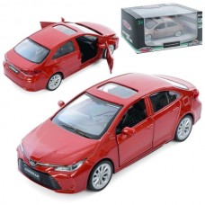Машина AS-3073 АвтоСвіт, 1:43, Toyota Corolla, метал, інерц, 11см, відчиняються двері, гумові колеса, 2 кольори, в кор-ці