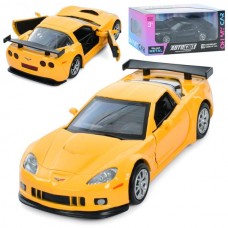 Машина AS-3079 АвтоСвіт, Chevrolet Corvette C6-R, метал, інерц, 12см, відчиняються двері, гумові колеса, 2 кольори, в кор-ці