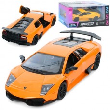 Машина AS-3089 АвтоСвіт, Lamborghini Murcielago, метал, інерц, 12,5см, відчиняються двері, гумові колеса, 2 кольори, в кор-ці